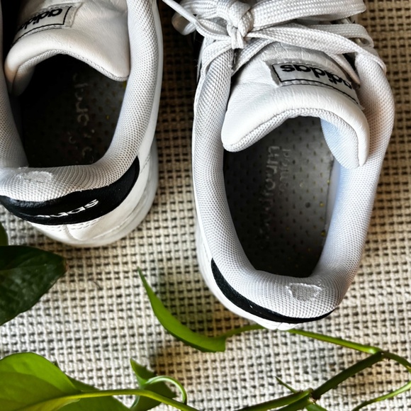 Adidas Women's Grand Court 2.0 – White & Black – US 6.5(W) - Picture 8 of 12